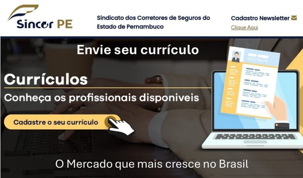 Site de Sindicato faz cadastro de currículos