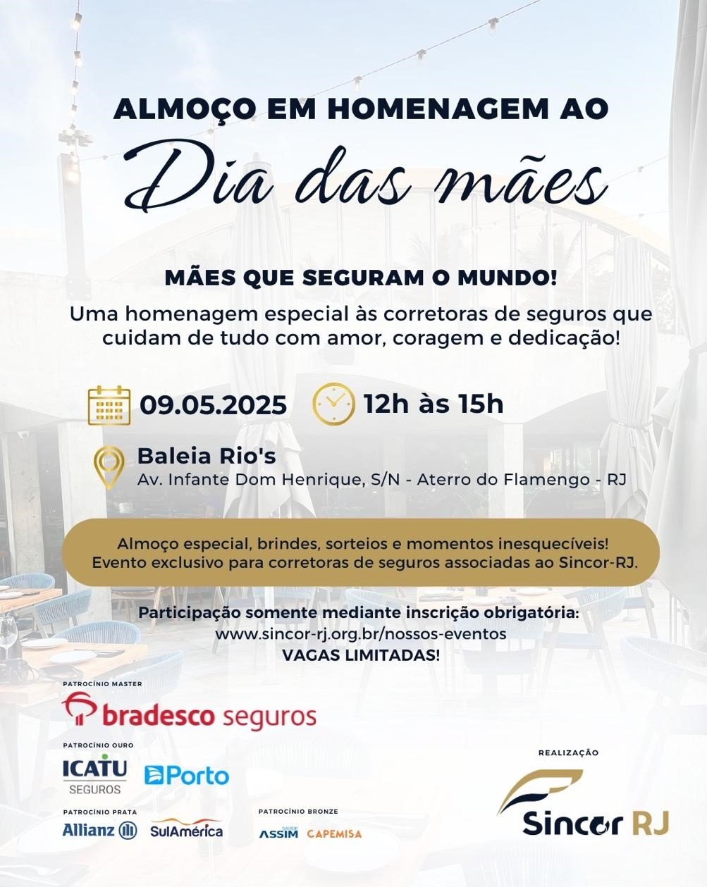 Evento do Sincor-RJ celebra “Dia das Mães”