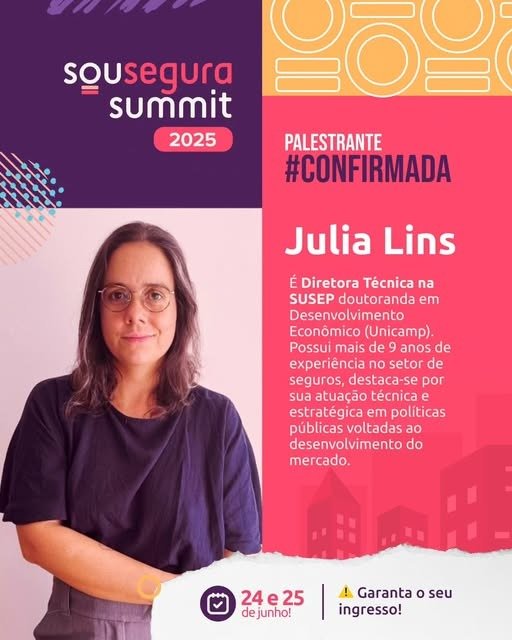 Diretora da Susep é um dos grandes nomes confirmados no Sou Segura Summit 2025