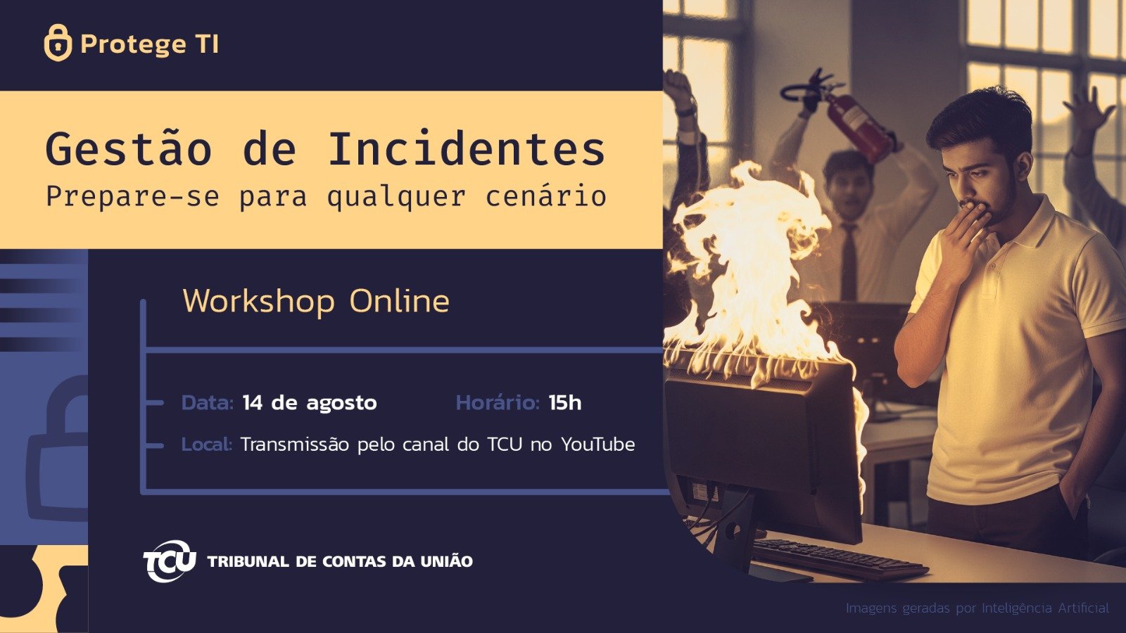 TCU promove evento sobre gestão de incidentes cibernéticos