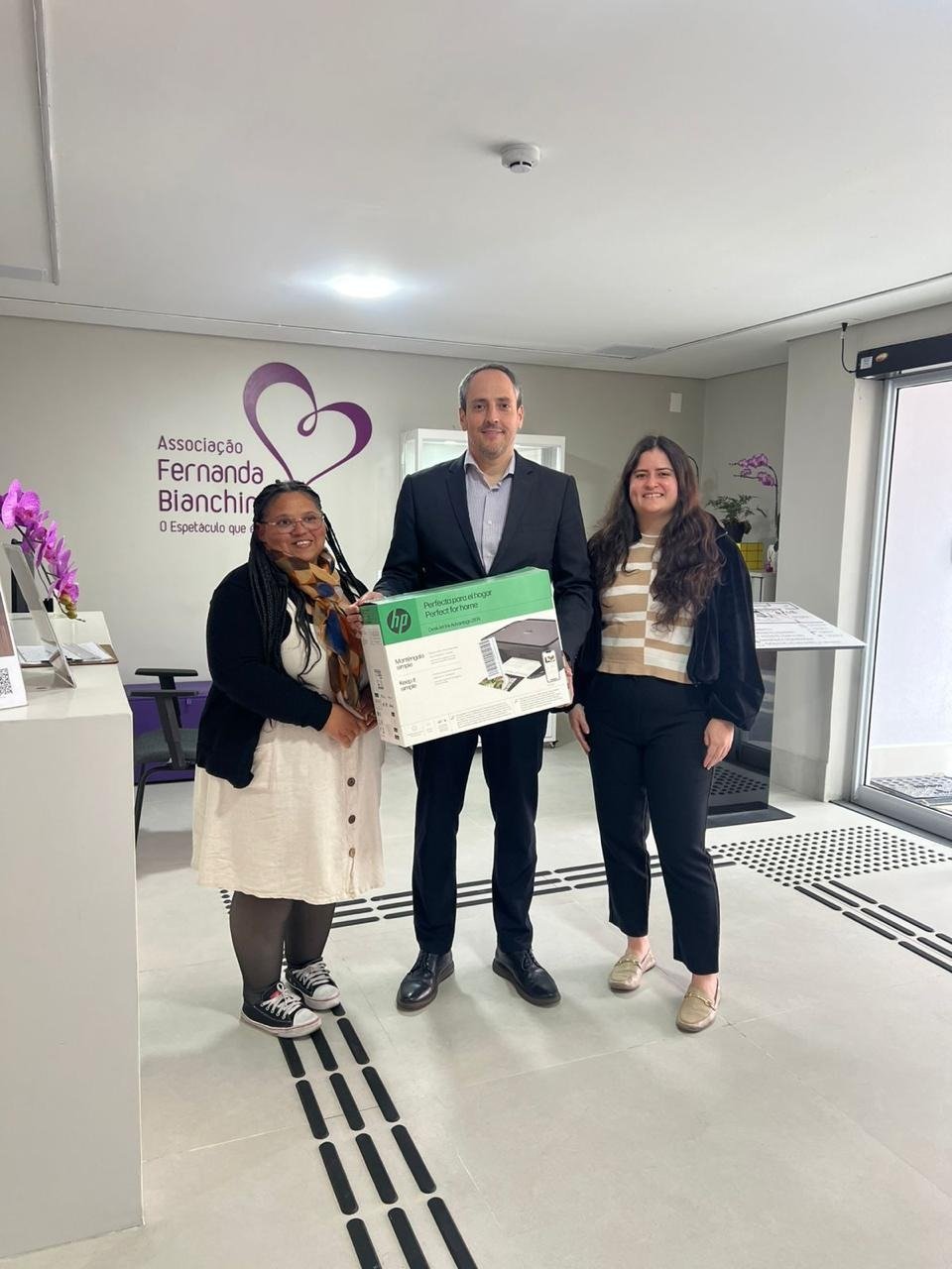 IBA realiza doação para a Associação Fernanda Bianchini