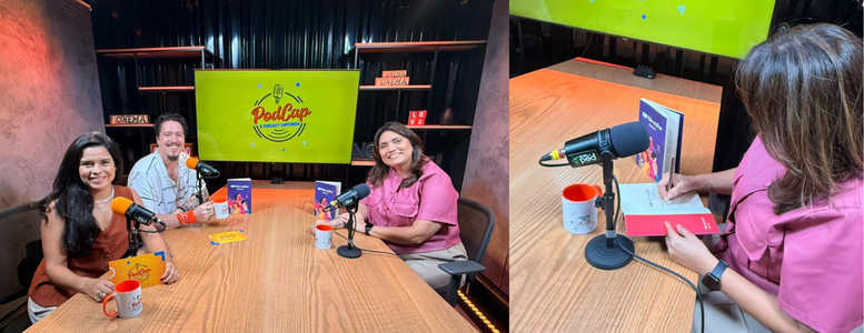 Presença Sou Segura no PodCap da CAPEMISA