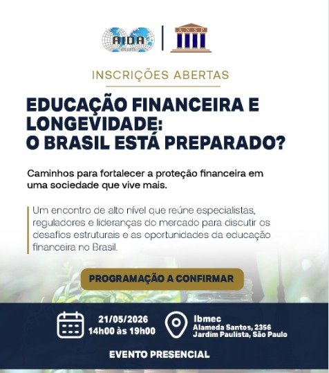 Evento sobre longevidade tem inscrição gratuita