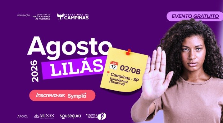 Sou Segura apoia evento sobre o “Agosto Lilás” em Campinas