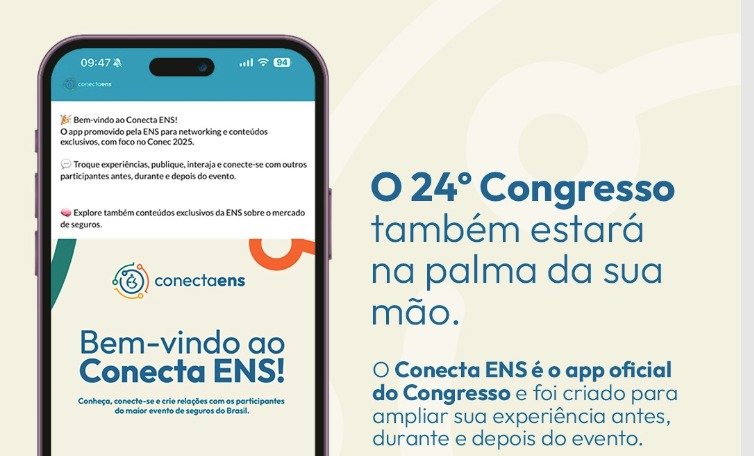 Já está disponível o app do Congresso Brasileiro dos Corretores de Seguros