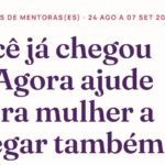 Sou Segura abre inscrições para o 8º Ciclo de Mentoria