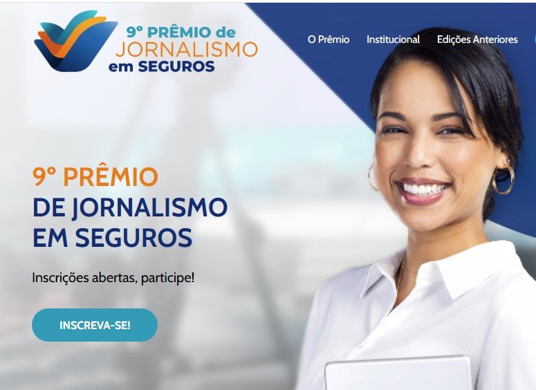 Abertas inscrições para o 9º Prêmio de Jornalismo em Seguros